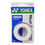 尤尼克斯（YONEX）羽毛球手胶网羽通用网格防滑吸汗带AC138-3EX白色3条装