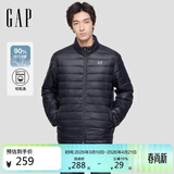 盖璞男装2025秋冬时尚logo轻薄立领羽绒服简约休闲保暖外套657225