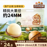 三只松鼠夏威夷果500g/袋 坚果炒货干果约24-26mm大果休闲零食送礼 