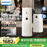 飞利浦（PHILIPS）空气净化器加湿器一体机除甲醛烟味神器新房孕妇婴儿专业家用室内换气净化机除花粉过敏原AC3737