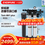 爱惠浦（Everpure）厨房餐饮现调用水 即滤即饮0电0废水 3升/分钟 3000L制水量商用净水器Twin MH2-Plus