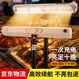 云启格充电灯泡摆摊LED地摊灯应急照明灯家用移动式户外夜市停电露营灯 【专业版】爆亮广角灯|电量显示|5-12h续航