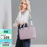 高尔夫（GOLF）电脑包女13.3英寸手提苹果笔记本华为单肩斜挎包商务公文包女通勤