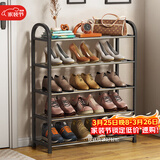 安尔雅鞋架门口多层简易鞋柜客厅宿舍出租房收纳架子 五层60cm