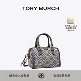 Tory Burch汤丽柏琦 T MONOGRAM 迷你提花波士顿酒桶包82939 Tory 海军蓝  405