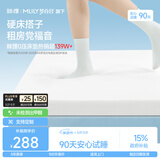 MLILY眯狸学生宿舍床垫记忆棉海绵软薄垫子单人榻榻米折叠床褥1.2*1.9m