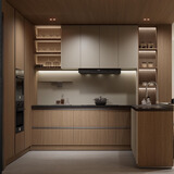 京东全屋定制石晶板橱柜定制套餐（3.5米地柜+3.5米台面+2.5米吊柜+3付抽屉）