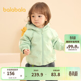 巴拉巴拉童装儿童羽绒服宝宝女童男童2025年冬季保暖外套宝宝上衣萌趣轻薄