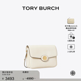 Tory Burch 汤丽柏琦 ROBINSON 斜挎肩背包豆腐包TB 143122 乳木果白 704 OS