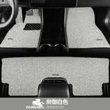 御马丝圈汽车脚垫适用于宝马5系X3奔驰GLC E级奥迪A6L Q5L帕萨特迈腾 超值促销款【尚御白】无醛无异味 5座车型 下单请留言车型+年款