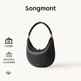 Songmont山下有松松月系列月弯包设计师月牙包秋冬单肩腋下包 黑色 现货