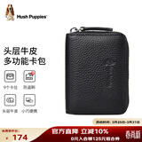 暇步士（Hush Puppies）卡包男名片夹超大容量多卡位证件套防盗刷生日礼物送男友实用