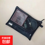 【店铺爆款集合】旅行便携行李箱吊牌网纱化妆包包包挂件毛毡包 小号网纱包