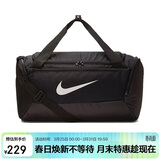 耐克NIKE中性桶包 健身包BRASILIA JDI运动包BA5957-010黑色中号