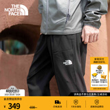 北面（The North Face）速干长裤男款防泼溅户外运动休闲裤|83UC JK3/黑色 2XL/185
