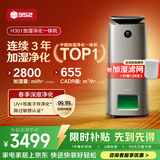 352H301加湿器 空气净化器加湿净化一体机无雾家用客厅卧室静音除菌除甲醛过敏原病毒空气加湿