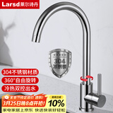 莱尔诗丹（Larsd）厨房水龙头 洗菜盆水龙头 冷热出水水槽洗碗池高弯龙头  LD82051