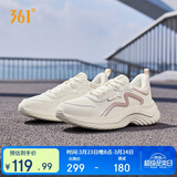 361°运动鞋女春夏季防泼水革面减震通勤休闲慢跑步鞋子女682232233-1