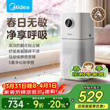 美的（Midea）【母婴级】空气净化器鼻炎家用除甲醛除烟味异味过敏原花粉空气净化机森林家L1 Lite