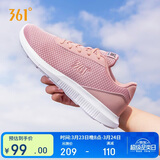 361°运动鞋女士春夏季网面透气通勤休闲减震慢跑步女鞋子681832270-2