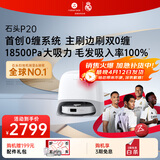 石头（roborock）扫地机器人扫拖一体 P20 扫拖洗烘一体机 自动集尘烘干补水擦地拖地洗地机吸尘器 A1690RR