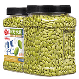每果时光原味南瓜子仁400g新货熟南瓜籽无添加每日坚果干果炒货烘焙零食