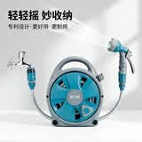格尔美新品橡塑管不卡管好收纳水管车浇花浇水洗车高压水枪喷头花园水管 10米格尔美经典款【手提便携】