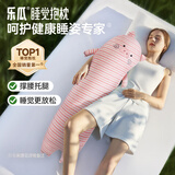 乐瓜睡觉抱枕可爱香香猪靠枕床头靠垫保暖床上侧睡夹腿靠垫可拆洗 加大号香香猪抱枕（舒适款）