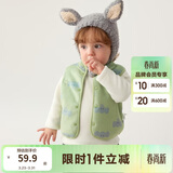 巴拉巴拉童装儿童马甲两面穿背心2025新款秋冬装羊羔绒上衣服男女宝宝衣服