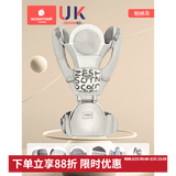 科巢婴儿腰凳多功能坐凳孩子抱娃神器前后两用式宝宝背带轻便四季 【腰凳+抱抱托】帕纳灰