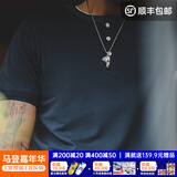 马登工装美式肌肉cleanfit重磅亨利衫纯棉老钱风阿美咔叽短袖T恤男夏 藏青色 【正肩短袖/男生薄款上衣/夏季穿搭】 M （170/92A）