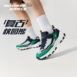 Skechers斯凯奇儿童ICONIK熊猫鞋男童运动鞋儿童魔术贴休闲鞋8701645L