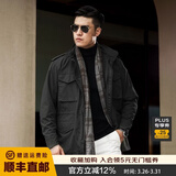 龙牙二代M65战地风衣外套修身野战战术服秋外套男战术夹克城市轻户外 极夜黑（二代含导电丝） XL=185/104A（190-210斤）