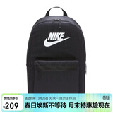耐克NIKE双肩包中性电脑包旅行HERITAGE休闲包书包 DC4244-010黑中