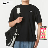 耐克（NIKE）短袖男款 2026夏季新款运动服装跑步健身上衣透气休闲半袖男士t恤 FV0376-010/纯棉 L 【175】体重130~150斤左右