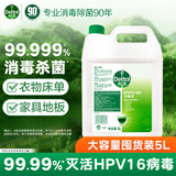 滴露（Dettol）消毒液消毒水衣物除菌液洗衣服地板杀菌除螨消毒喷雾片非84次氯酸 【超值量贩】滴露消毒液5L