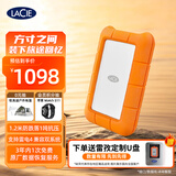 LaCie雷孜小金刚 移动硬盘 三防 2TB  Rugged USB-C  机械硬盘 USB Type-C/3.2 兼容mac 便携防跌 外接