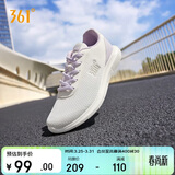 361°运动鞋女士春夏季网面透气通勤休闲减震慢跑步女鞋子681832270-5