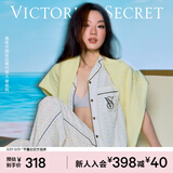 维多利亚的秘密（Victoria's Secret）维密 单依纯同款宅度假天丝绵柔印花睡衣家居服套装女不易皱