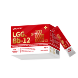 Lacare乐佳善优益生菌儿童增强免疫力LGG+Bb-12调理肠胃益生菌粉剂21条 【健康好便便】LGG+BB12益生菌 21条*1盒