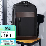 高尔夫（GOLF）双肩包男15.6英寸笔记本电脑包多功能防泼水旅行出差背包学生书包