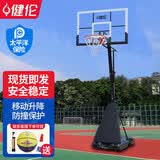 健伦篮球架家用标准篮球框室内儿童青少年成人升降移动篮球筐