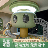 室内儿童淘气堡乐园游乐场设备架空层儿童游乐设施小区幼儿园滑梯 定制E款-设计意向金（咨询客服） 定制设备