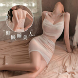 妖儿御姐情趣内衣服白色女性感睡衣约会紧修身连衣裙2026新款高端套装