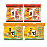 旺旺 雪饼400g*2袋+仙贝*2袋 共4袋 休闲膨化食品饼干糕点零食 解馋