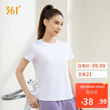 361°短袖女潮流t恤女士春夏季新款速干衣运动跑步瑜伽服662424126H-1