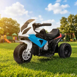 贝瑞佳（BeRica）宝马授权婴儿童电动车三轮摩托车可坐人男女小孩玩具宝宝礼物蓝色