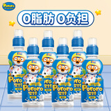 啵乐乐（Pororo）韩国原装进口儿童果汁牛奶味饮料235ml*6 果汁饮品露营零食