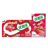 伊利优酸乳草莓味 250ml*24盒 乳饮料牛奶饮品