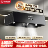 扬子抽油烟机家用大吸力吸排油烟机小户型小尺寸老式中式油烟机自动清洗厨房出租房自用壁挂脱排油烟机 不包安装丨按键+锥形滤网+全封闭电机